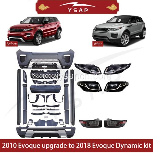 Nâng cấp Evoque 2010 lên 2018 Evoque Dynamic Bodykit